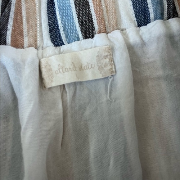 Women's Altard State Striped Ruffle Skirt - Picture 6 of 7